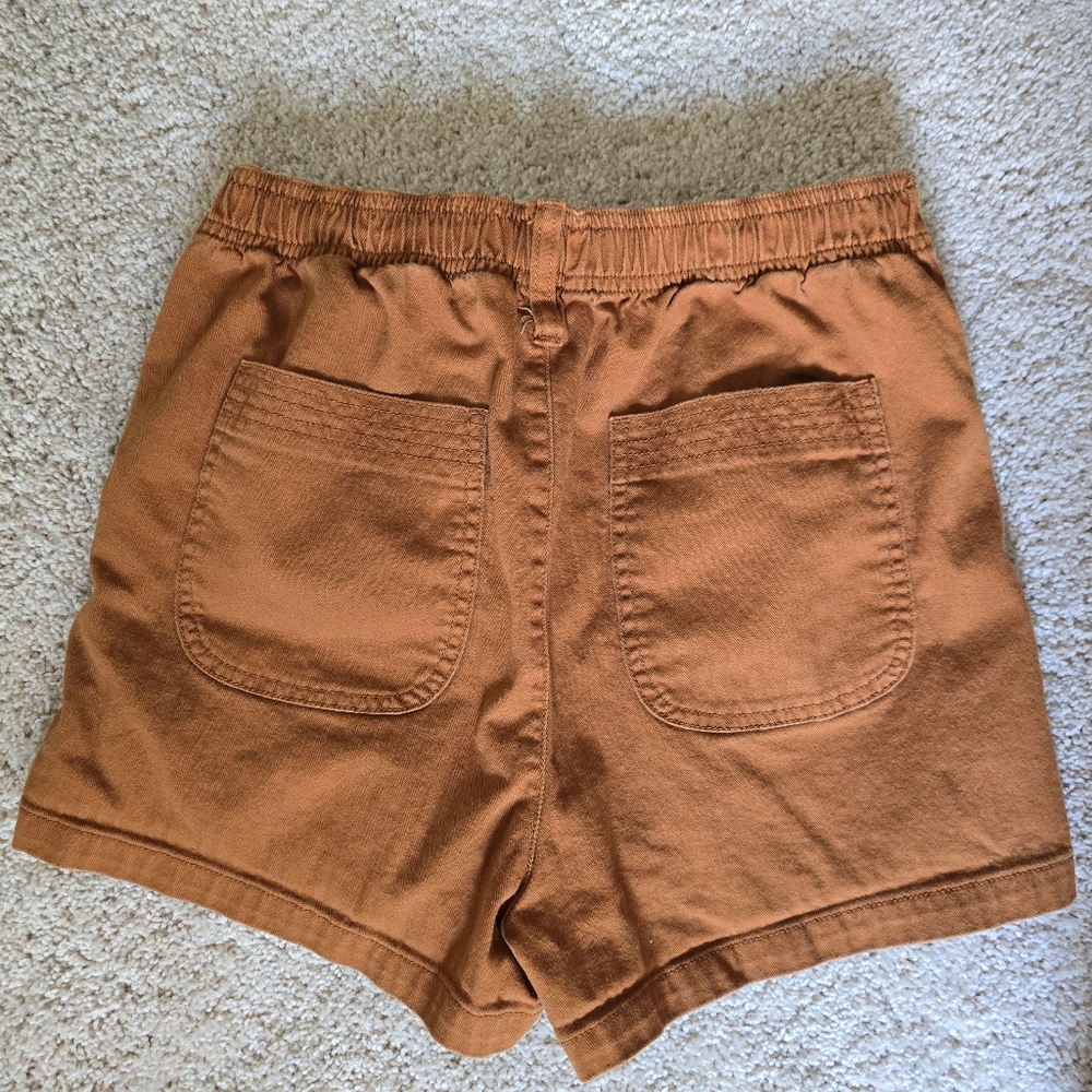 Madewell Camp Shorts Burnt Sienna Size XS Womens High Waisted - Picture 6 of 8